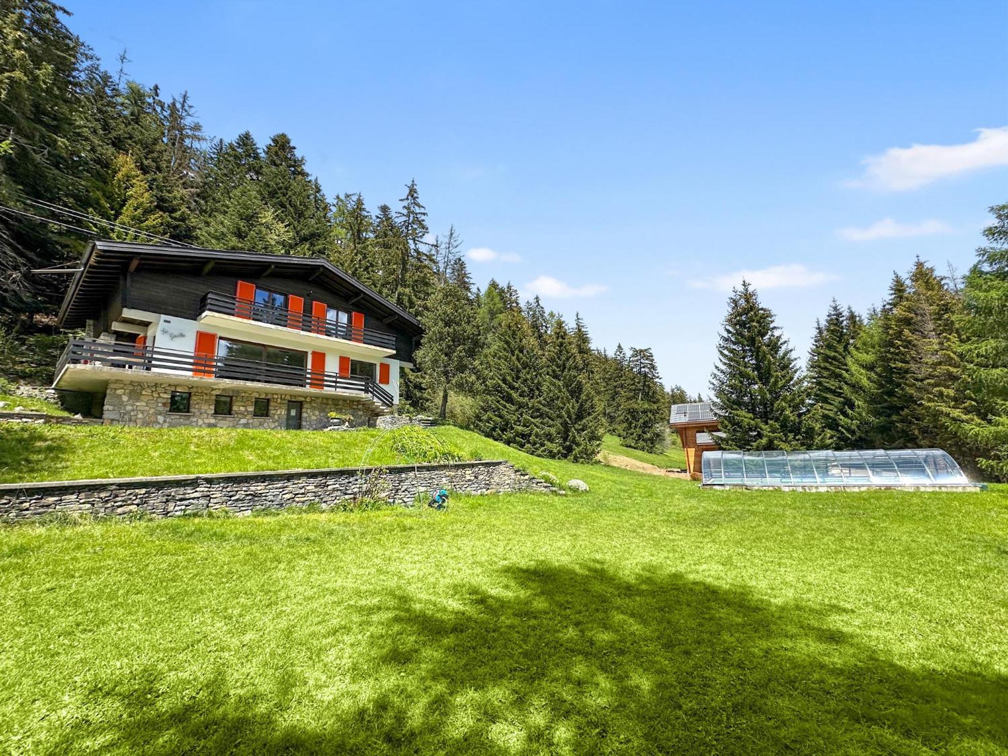 Chalet Familial Les Girolles Aux Portes D'anzere *