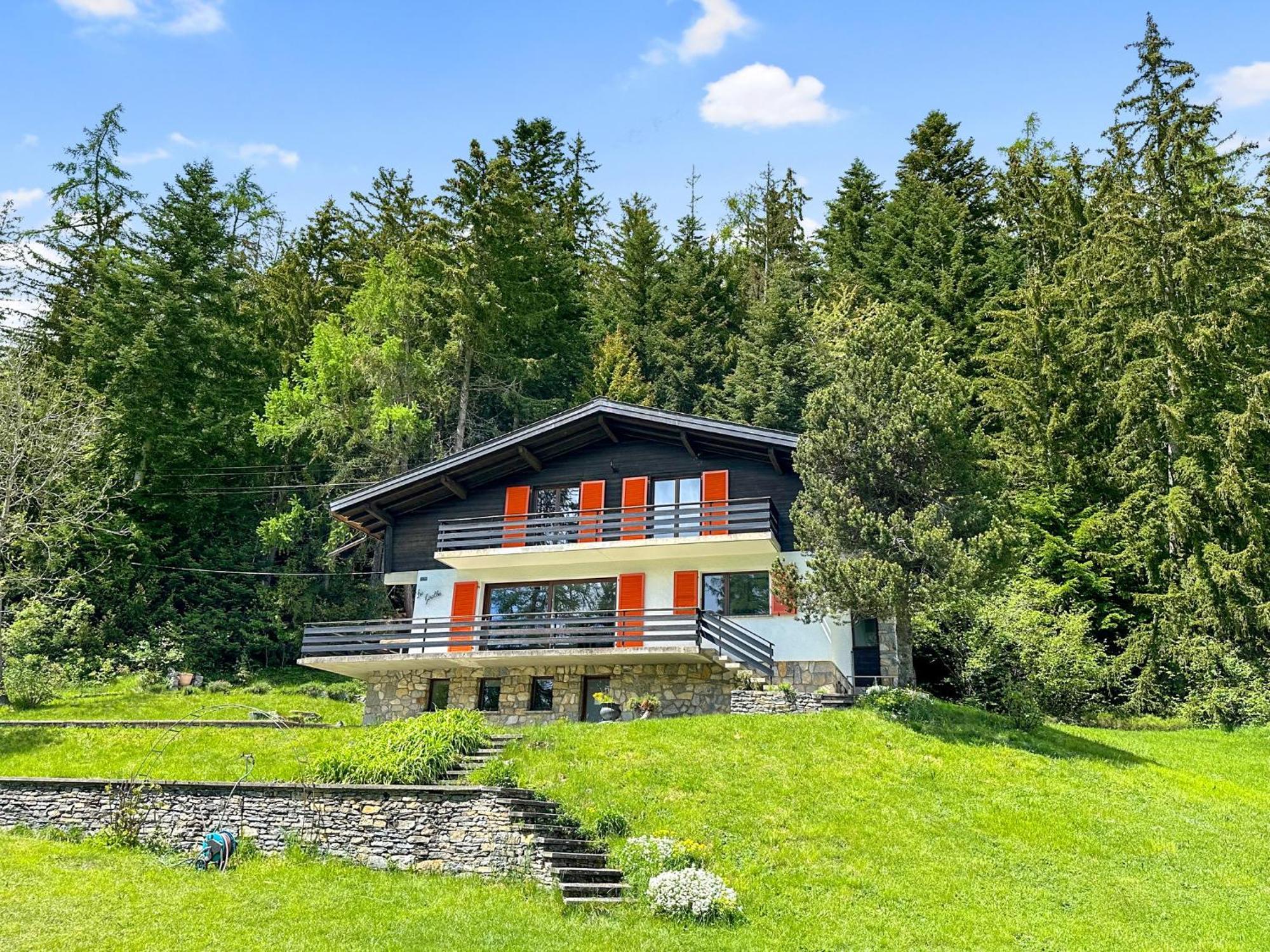 Familial Les Girolles Aux Portes D'anzère Chalet Arbaz